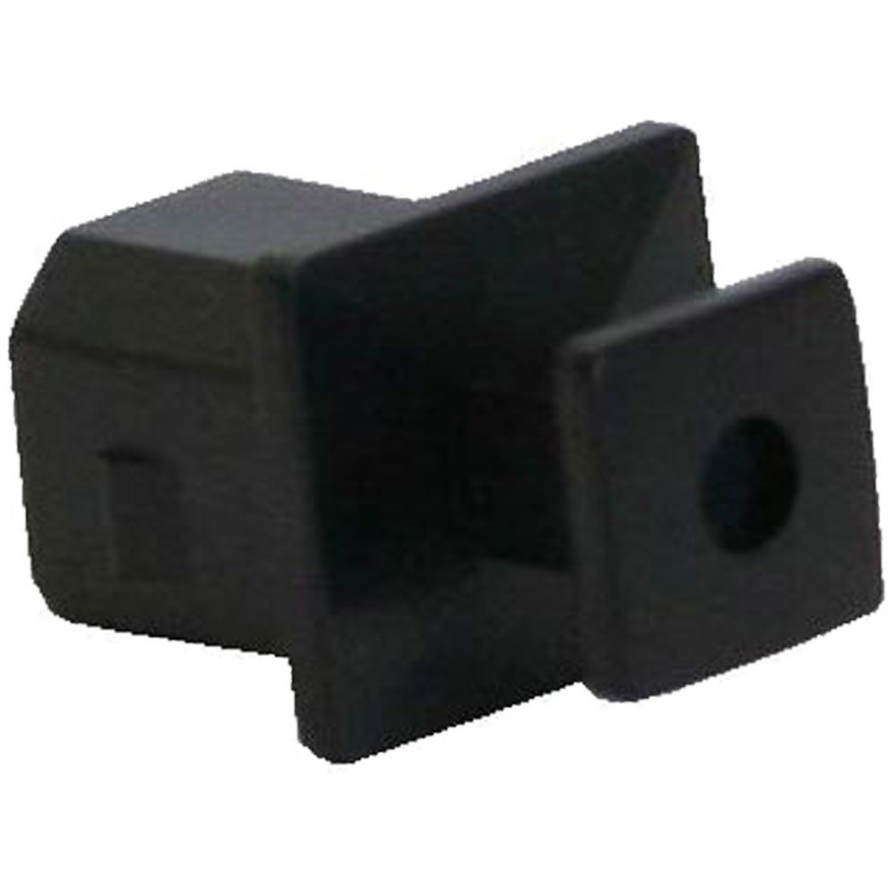 Inline 59948F Stofbescherming voor USB B-aansluiting (50 stuks) zwart