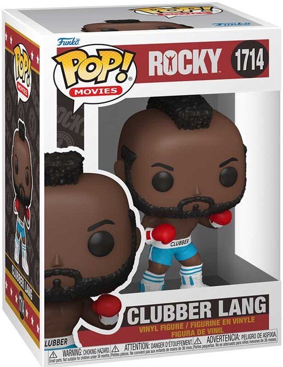 Funko POP! Movies Rocky Vinyl Figure Clubber Lang 9 cm