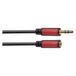 Emos 2335050050 audio kabel 5 m 3.5mm Zwart, Rood