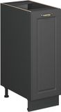 Vicco Apotheekkast Fame-Line 30 cm WB Antraciet-Goud Landelijk