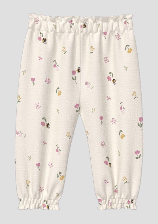 s.Oliver gebloemde casual broek