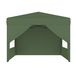 NAIZY Pop-up paviljoen, 2,5x2,5 meter, snelle opbouw met één druk op de knop, waterdicht en UV-bestendig, met 4 zijpanelen, inclusief tas – Groen