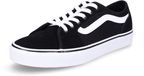 Vans MN Filmore Decon Suede/Canvas Heren Sneakers - Black/White