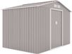 Hattoro S200 Tuinhuis - 277x191x192cm Zadeldak 7,3m³ - Lichtgrijs