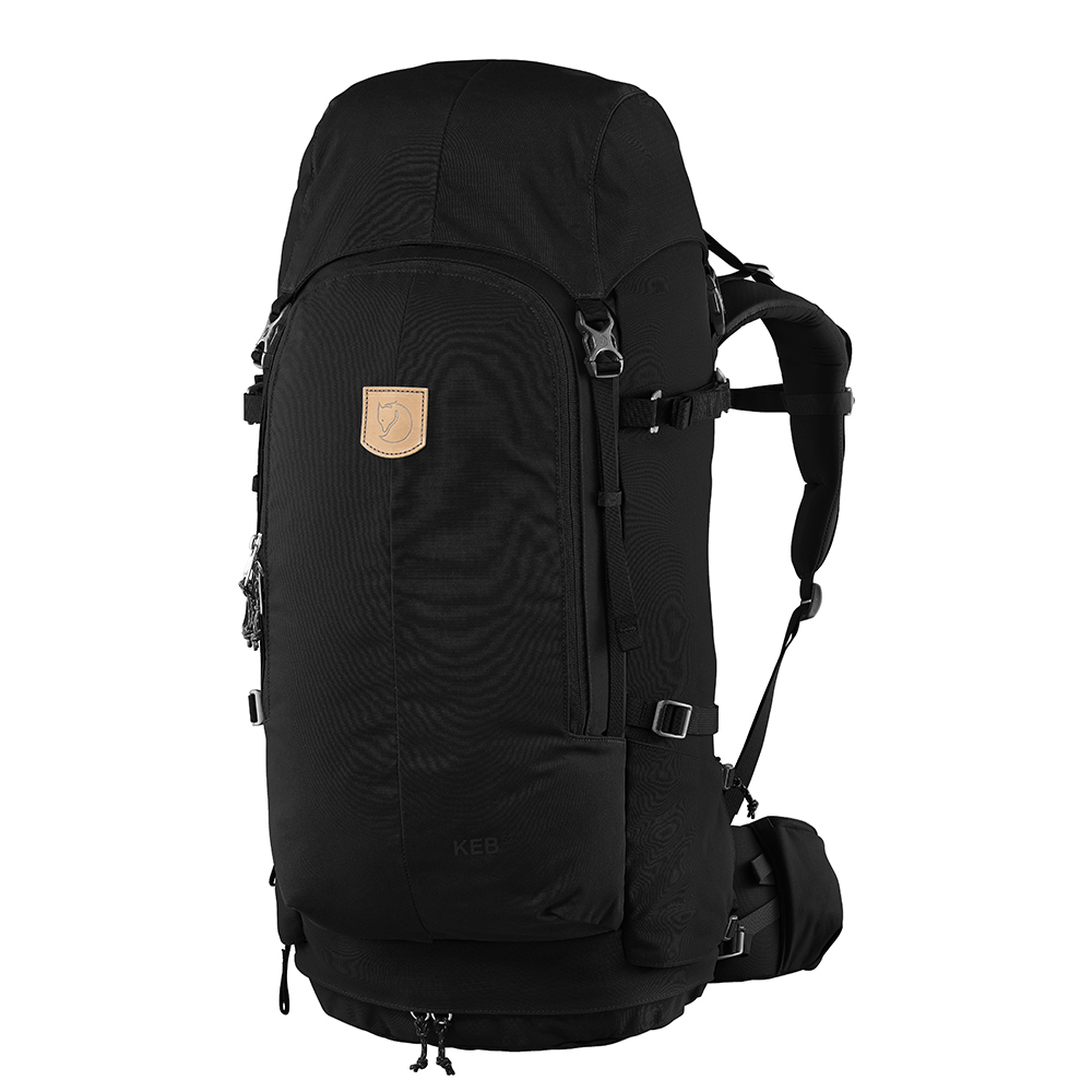 Fjällräven Keb 52 W black-black backpack Zwart