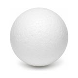 Bellatio Design Piepschuim vormen - bal - 1x - D12 cm - styropor hobby / DIY vorm - basis knutselfiguren