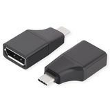 Value Beeldschermadapter USB Type-C - DisplayPort v1.2 Zwart