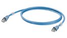 Weidmüller Câble réseau Cat6a S/FTP Bleu 0,2m
