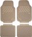Car Plus Automattenset Carat Universeel Pvc Beige 4-delig