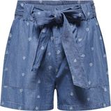 ONLY - ONLNOVA AZURE TALIA SHORTS WVN - Meisjes - Bermuda shorts - Katoen - M - Medium Blue Denim