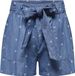 ONLY - ONLNOVA AZURE TALIA SHORTS WVN - Meisjes - Bermuda shorts - Katoen - M - Medium Blue Denim