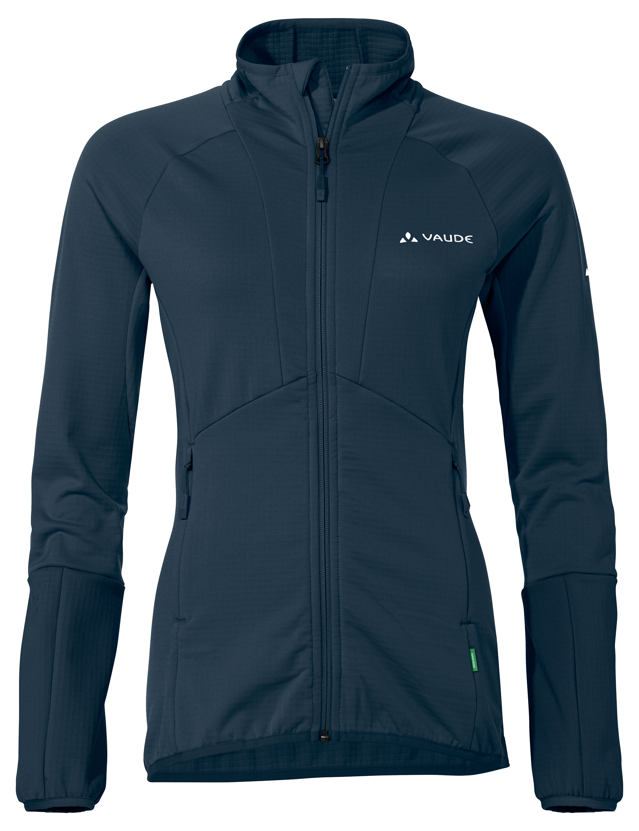 VAUDE Women's Monviso Fleece FZ Jacket II / dark sea / Dames / 40 / 2022