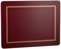 Pimpernel Klassieke Bordeaux Placemats, Set van 6, 30,5 x 23cm