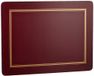 Pimpernel Klassieke Bordeaux Placemats, Set van 6, 30,5 x 23cm