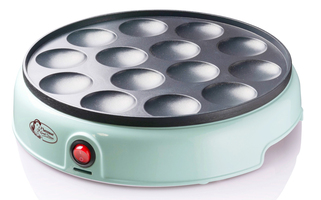 Bestron APFM700SDM Crepe Maker - 14 Crepes - 800W - Black/Green