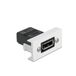 Delock Easy 45 Module DisplayPort droit 22,5 x 45 mm