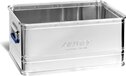 Alutec Logic 49 Aluminium Kist Open / Transportkist - EPAL-norm - 49L - Zilverkleurig