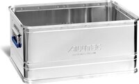 Alutec Logic 49 Aluminium Kist Open / Transportkist - EPAL-norm - 49L - Zilverkleurig
