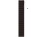 vidaXL Venetiaanse jaloezie Donkerbruin 45 x 250 cm 35 mm