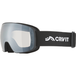 CRIVIT Lunettes de ski enfant, sans cadre (Toutes conditions météorologiques/rond, Noir)