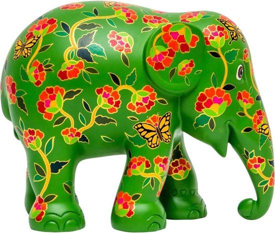 Prakriti Elephant Parade Handgemaakt Olifantenstandbeeld - 10 cm - Multi