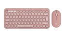 Logitech Pebble 2 Combo - Draadloos Toetsenbord en Muis - QWERTY US International - Roze