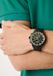 Aston Martin HLC W Quartz Chronograaf Horloge Zwart Kast Gemaakt Van 100% Roestvrij Staal En Een Armband Van 100% Siliconen 44 MTRH1F5013E, MTRH1F5023E, MTRH1F5033E