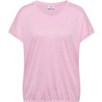 CECIL NOS Solid Lace Shoulder T-Shirt, hellrosa