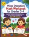 Mixed Operations Math Workbook for Grades 3–4: Addition, Subtraction, Multiplication and Division Practice with Real-Word Problems (Answer included)