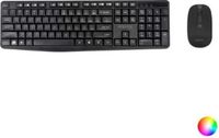 Approx APPMX335 - Toetsenbord en muis set - draadloos - QWERTY - Spaans - zwart