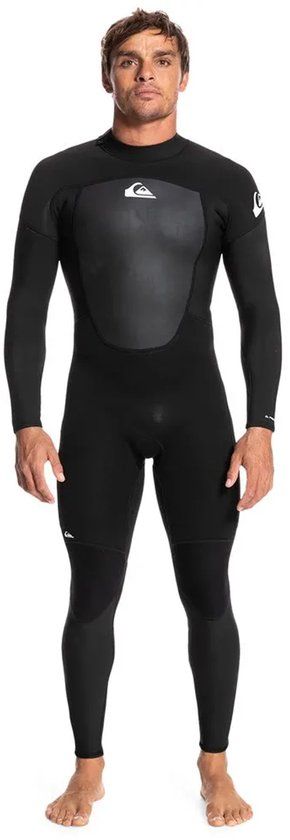 Quiksilver Heren Prologue 3mm Flatlock Rug Ritssluiting Wetsuit E
