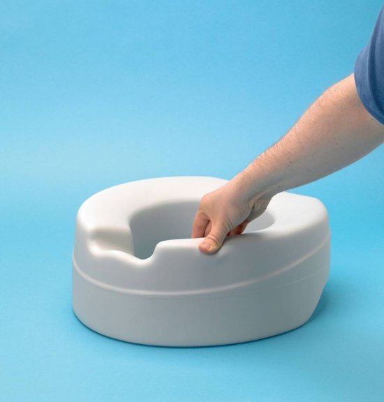 Adhome Zachte toiletverhoger Comfyfoam 11 cm - zonder deksel
