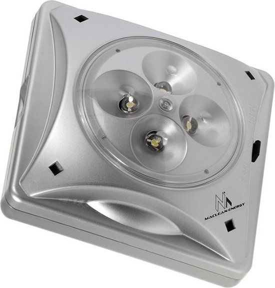 Maclean MCE124 - Solar LED Paraplu Tuinverlichting - Koel Wit