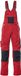 Mascot Unique Amerikaanse overall met kniezakken 12169-442 - Rood/Zwart - C46 - 90