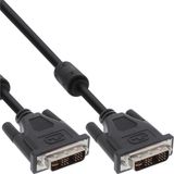 InLine 4043718027514 DVI-I kabel 3 m Zwart