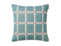 Chhatwal & Jonsson Housse de coussin Raha 50x50 cm Heaven bleu-terracotta