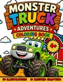 MONSTER TRUCK ADVENTURES COLORING BOOK
