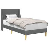 vidaXL Bedframe Effen met hoofdeinde aansluitplaat