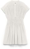 VERO MODA Jurk 'VMMistle' grijs / wit
