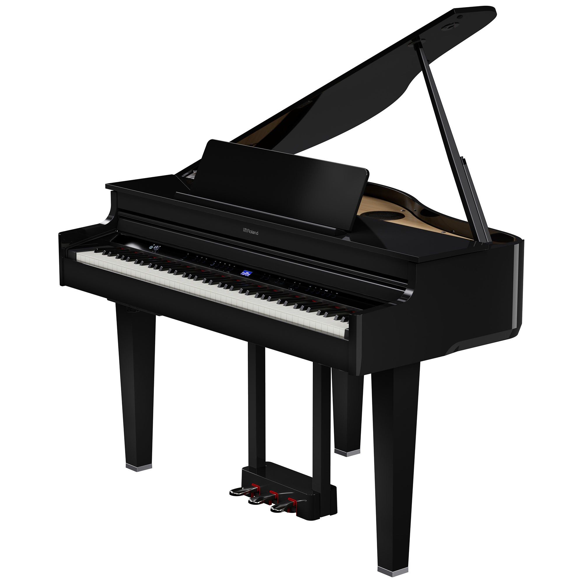 Roland GP-6-PE Digital Grand Piano - Black High Gloss
