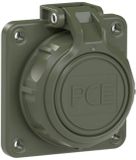 PC Electric 20352-8u Koppeling met randaarde PA6, ABS, PC 250 V Brons-groen (mat) IP66, IP68