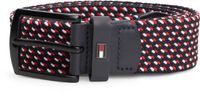Tommy Hilfiger Denton Elastic Belt Corp Maat: 90 | Riemen Outlet | Heren | Blauw