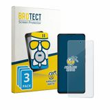 BROTECT - Screenprotector voor Lava Bold 2 5G - Folie Beschermfolie Beschermglas matte 3 Stuks