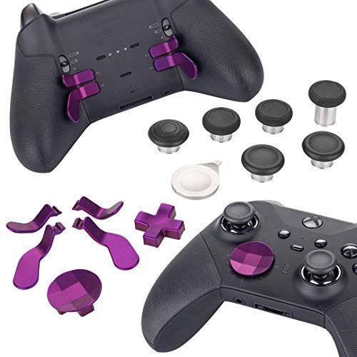 Venom Panda Venom Elite Series 2-controller Accessoirekit voor vervangende onderdelen - Paars (Xbox One)