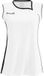 Spalding 4Her 2 Basketbalshirt Dames - Wit / Zwart / Zilvergrijs