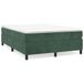 Boxspring bed 140x190 cm velours foncé vert