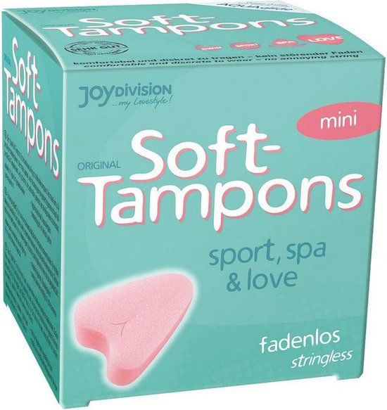 Joydivision Soft-Tampons Mini - 3 stuks