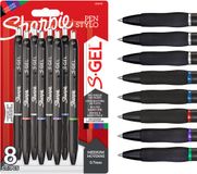 Sharpie S-Gel Gelpennen Medium punt (0,7 mm) Diverse kleuren 8 stuks