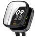 Wigento Xiaomi Redmi Watch3 Volledig afgedekte, elektrovergulde horlogekast in zwarte kleur