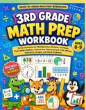 3rd Grade Math Prep Workbook for Kids Ages 8–9